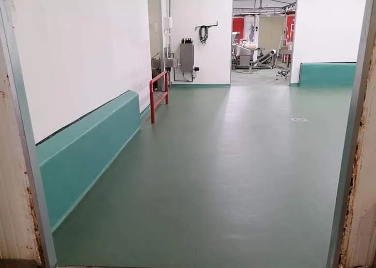 Horeca keukenvloer PMMA vloercoating